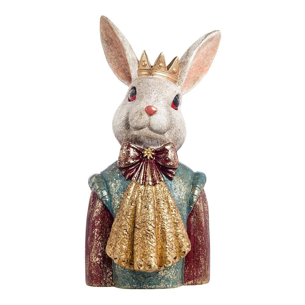 BUSTO CONIGLIO RESINA CM.24,5x20x45,5